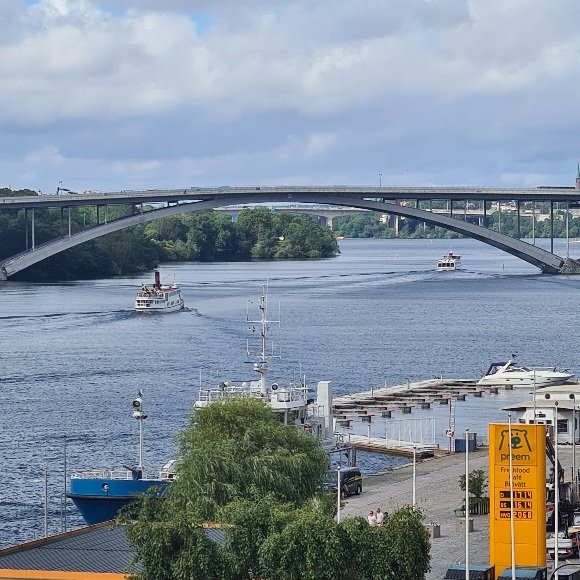 Kl 10.00 är det avgång från Klara Mälarstrand