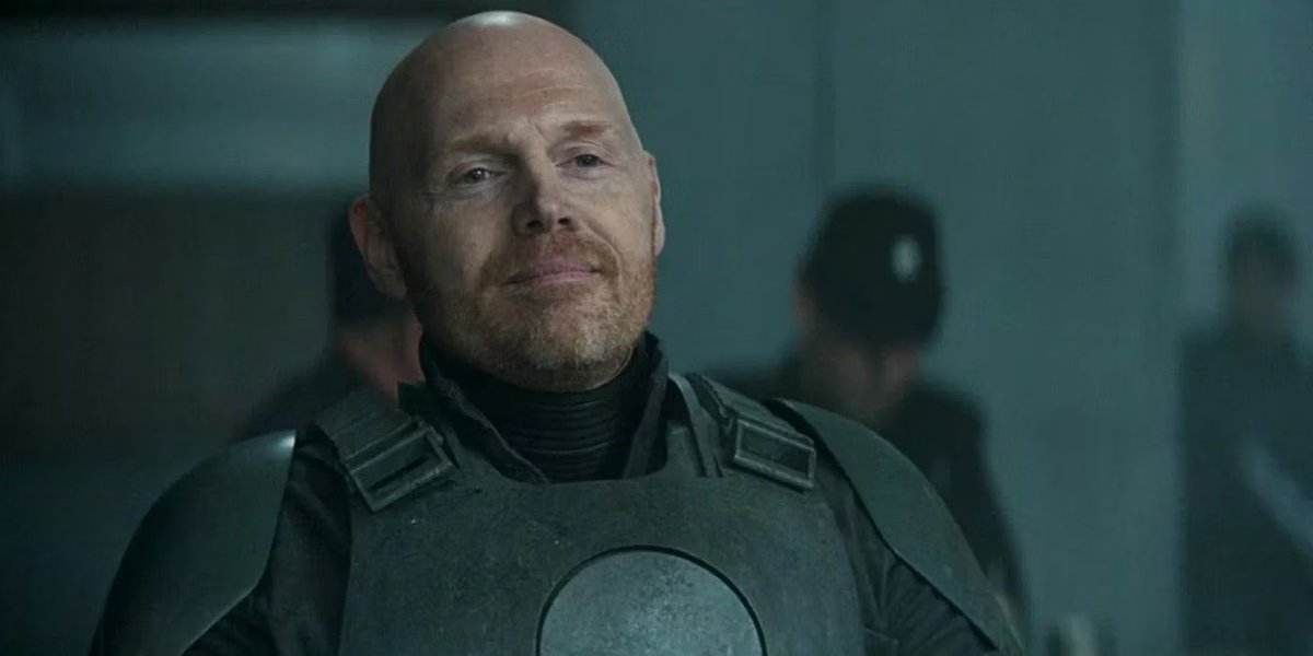 Bill Burr on appearing in #TheMandalorian 

"It's one of my favorite things I've ever done in my career, and I will say Star Wars fans are cool as hell"