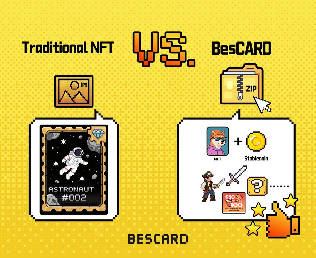 BesCARD (@bescardglobal) on Twitter photo Unlike traditional NFTs, BesCARD delivers "playable utility"✨ We're pioneering deeper integration between games & NFTs!
Let's co-create the next-gen player experience! 🚀
DM us: 📩E-mail: contract@bescard.com /📌TG: @Lesley_BesCARD
#IPCollaboration #Web3 #NFTs #Games #reward Unlike traditional NFTs, BesCARD delivers "playable utility"✨ We're pioneering deeper integration between games & NFTs!
Let's co-create the next-gen player experience! 🚀
DM us: 📩E-mail: contract@bescard.com /📌TG: @Lesley_BesCARD
#IPCollaboration #Web3 #NFTs #Games #reward