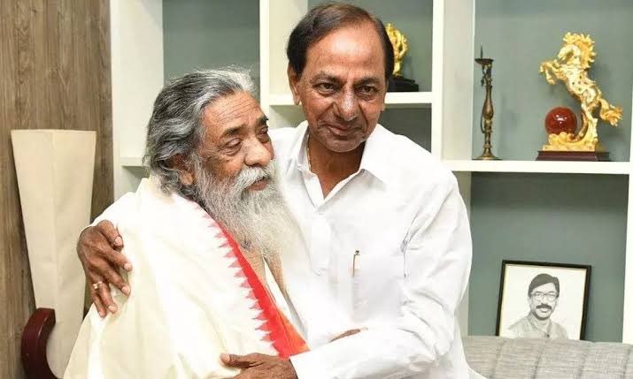 Farewell sir !

KCR took inspiration from shibu Soren he is vocal about it

At a point every imp person in JMM are jailed. So than they took poltical path creating poltical pressure

That is one incident which made kcr to stick to non violent , poltical strategy