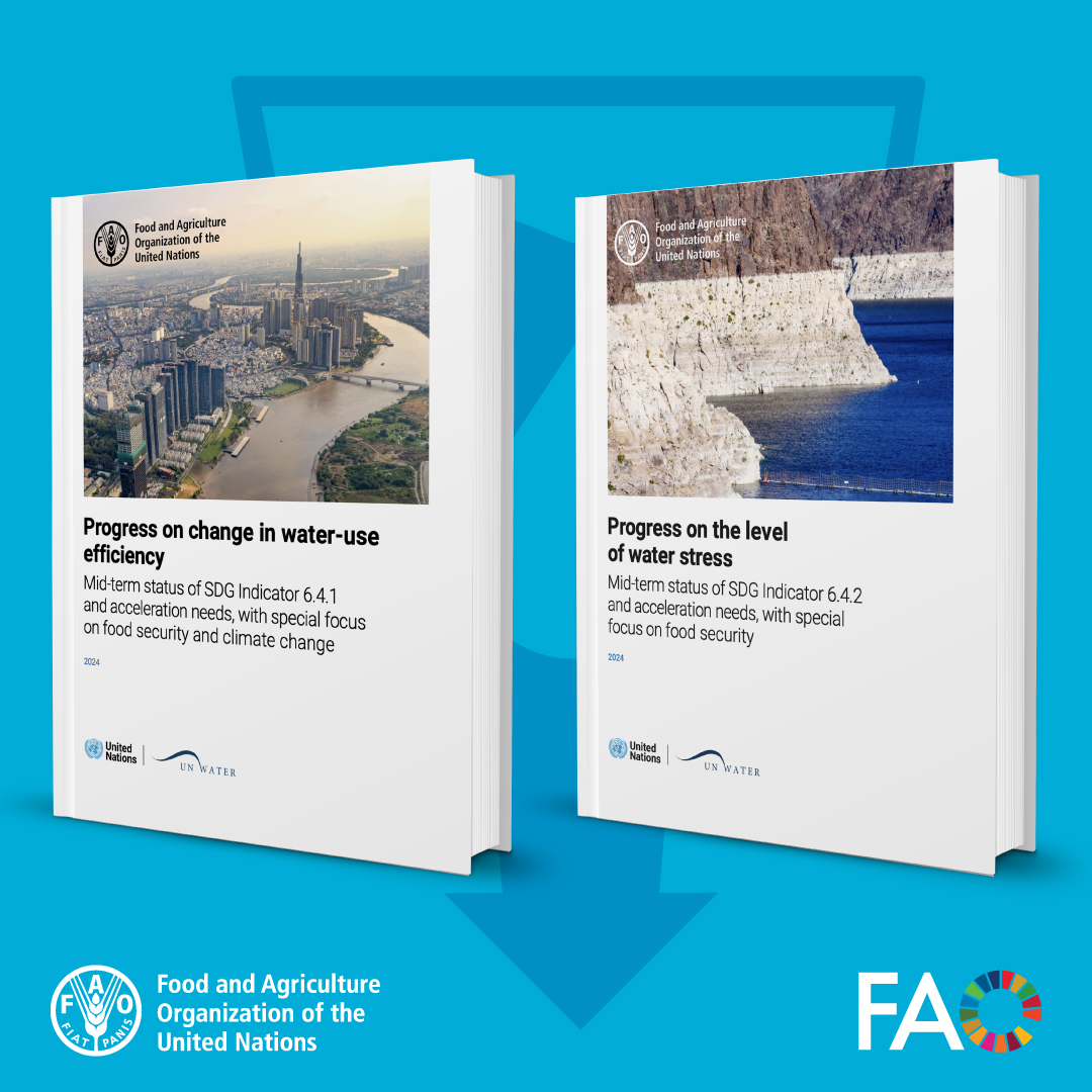 FAO Land, Soil and Water (@faolandwater) on Twitter photo 💧 How dependent is economic growth on water? Are we putting our freshwater resources under stress?
#SDG6 progress reports for indicators 6.4.1 and 6.4.2 are available in English, French and Spanish.
Read more 👉 tinyurl.com/2juyc2cy
#IMISDG6 #AQUASTAT <a href="/FAOstatistics/">FAO Statistics</a> 💧 How dependent is economic growth on water? Are we putting our freshwater resources under stress?
#SDG6 progress reports for indicators 6.4.1 and 6.4.2 are available in English, French and Spanish.
Read more 👉 tinyurl.com/2juyc2cy
#IMISDG6 #AQUASTAT <a href="/FAOstatistics/">FAO Statistics</a>