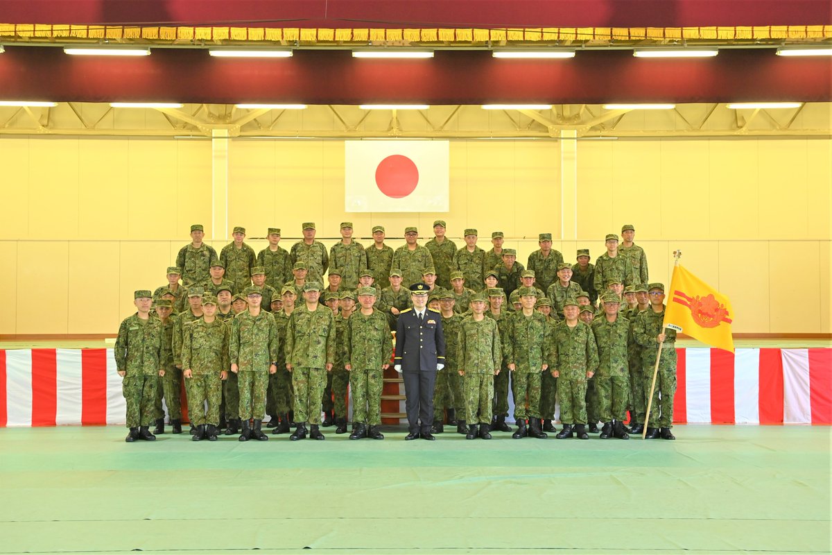 令和7年8月1日、「第3代 第102高射特科隊長 村地2佐」の着任式