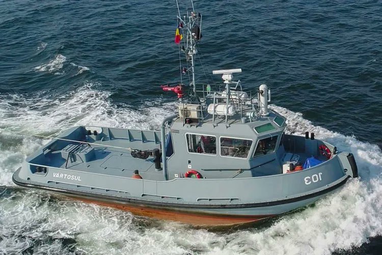 TurkishCentury's tweet image. ⚓️ #NATO &amp;amp; #EU-member Romania 🇷🇴 continues to shop from Türkiye! 

After recently purchasing a #MILGEM #Hisar-class multipurpose corvette to upgrade its navy against Russian aggression, the #BlackSea neighbor is now purchasing 3 tugboats from Turkish #MedMarine.