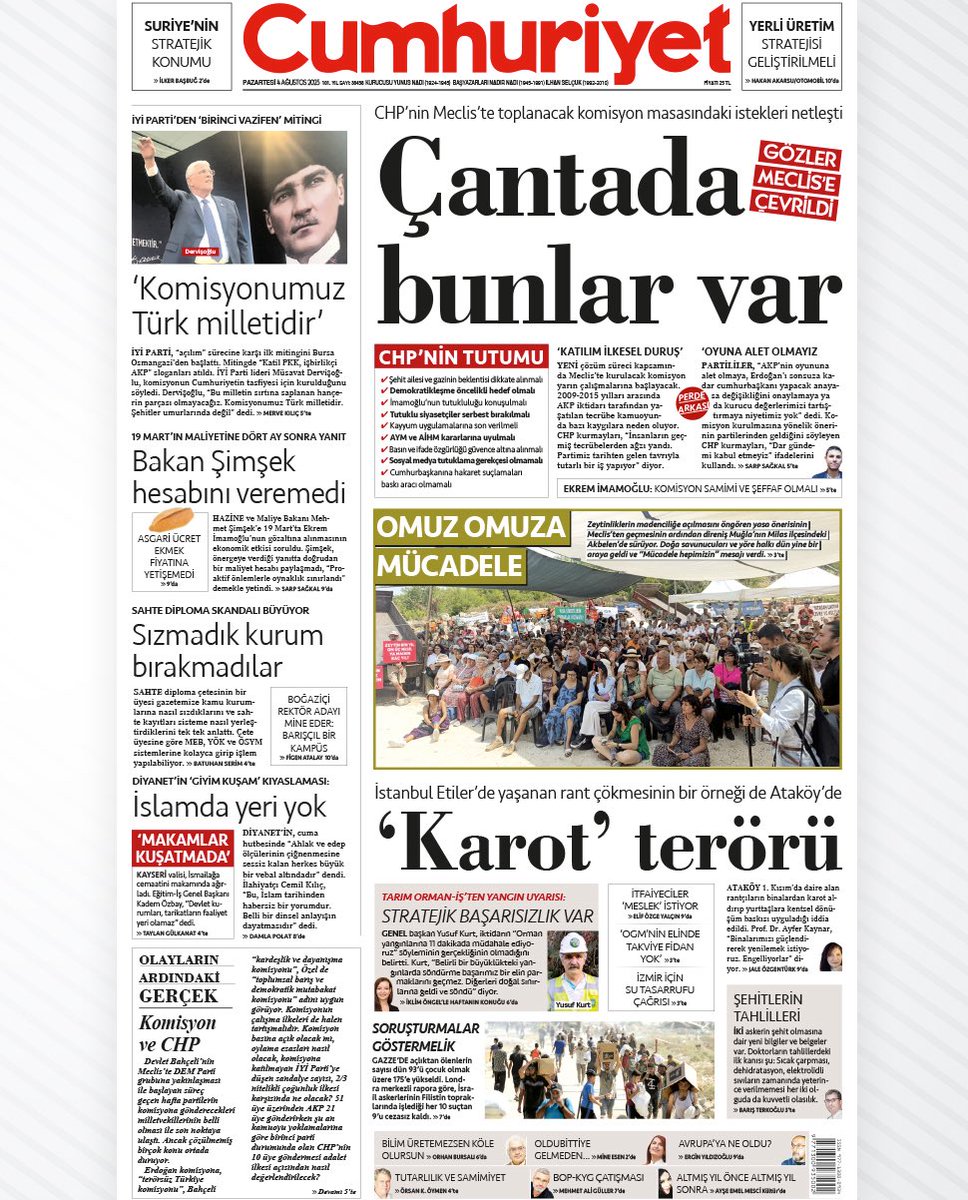 Karot terörü ile kentsel dönüşüm istismarı
Müteahhitler sadece kamu yararı gözetiyormuşmuş….
Kötüye kullanılan yasa değişmelidir