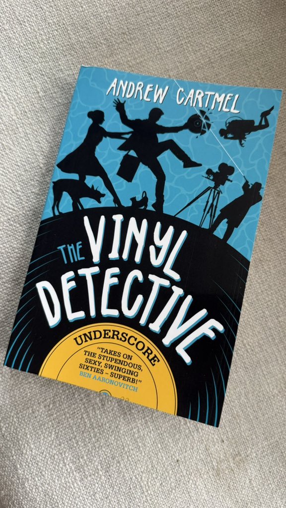 Jonesy (@beechside) on Twitter photo All depends what you like of course, but these are a very good series.
VERY.
Enjoyed them a lot.
Good stories with some proper humour thrown in.
Read this too quickly🙁
Hurry up with the next one <a href="/andrewcartmel/">Andrew Cartmel</a> !
#vinyldetective All depends what you like of course, but these are a very good series.
VERY.
Enjoyed them a lot.
Good stories with some proper humour thrown in.
Read this too quickly🙁
Hurry up with the next one <a href="/andrewcartmel/">Andrew Cartmel</a> !
#vinyldetective
