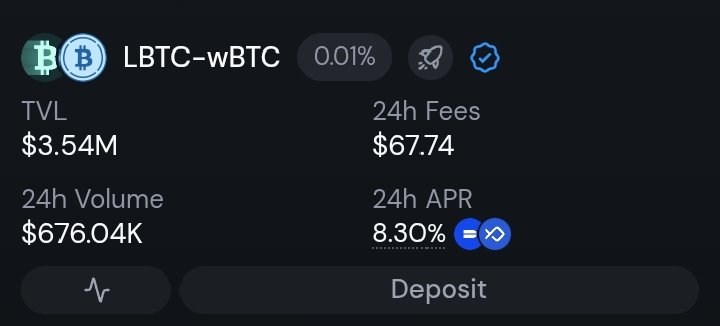 Bitcoin is now powering a whole financial ecosystem rather than just sitting in wallets. 

The most active areas at the moment are LBTC liquidity pools, where DeFi degens and yield farmers are building the foundation of Bitcoin Capital Markets (BCM) and stacking gains.

Powered
