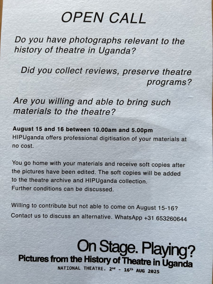 Uganda National Cultural Centre tweet media