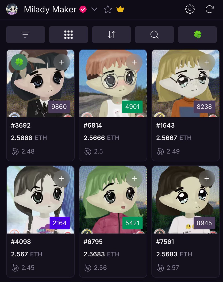 If you have 2.6 ETH rn, which are you buying?