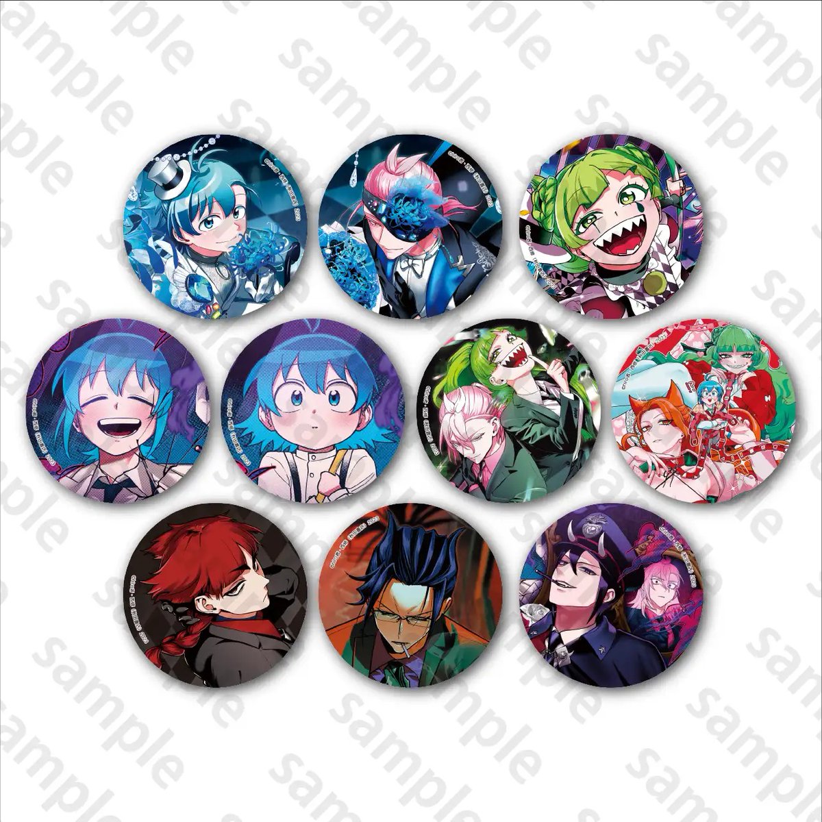 オペラ 魔入りました!入間くん if魔フィア缶バッジ 105コミケ 魔入りました!入間くん if Episode of 魔フィア 公式アカウント