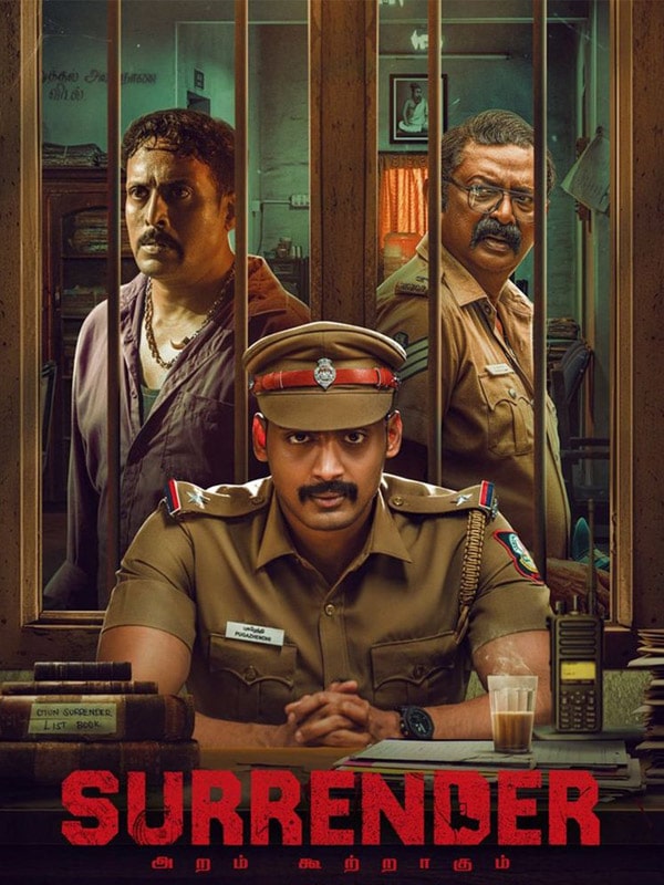 M திரை Reviews 📽️ (@smsmani9011) on Twitter photo #SURRENDER (3.5/5) - Engaging Thriller on lost 🔫 bt Police & Rowdies; <a href="/LalDirector/">Lal</a> <a href="/sujithshanker/">Sujith</a> both 👏; <a href="/TharshanShant/">Tharshan</a> 👍 <a href="/ActorAroul/">Aroul D Shankar</a> char super 👍; No heroine & songs; Bgm,Visuals & edit 👍; #Munishkanth portions & Slow paced are( - ); Overall Gritty !! <a href="/iamgowth/">Gowthaman Ganapathy</a> 👏 #SURRENDER (3.5/5) - Engaging Thriller on lost 🔫 bt Police & Rowdies; <a href="/LalDirector/">Lal</a> <a href="/sujithshanker/">Sujith</a> both 👏; <a href="/TharshanShant/">Tharshan</a> 👍 <a href="/ActorAroul/">Aroul D Shankar</a> char super 👍; No heroine & songs; Bgm,Visuals & edit 👍; #Munishkanth portions & Slow paced are( - ); Overall Gritty !! <a href="/iamgowth/">Gowthaman Ganapathy</a> 👏