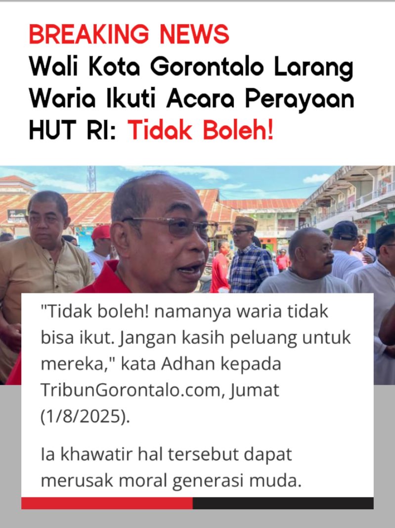 Sensi amat sih pak?
Kayak kecewa banget sama waria 
😂🤣

——-
PSSI PPATK Senin Bali Utd Junghwan Saatnya Kita Sinergi