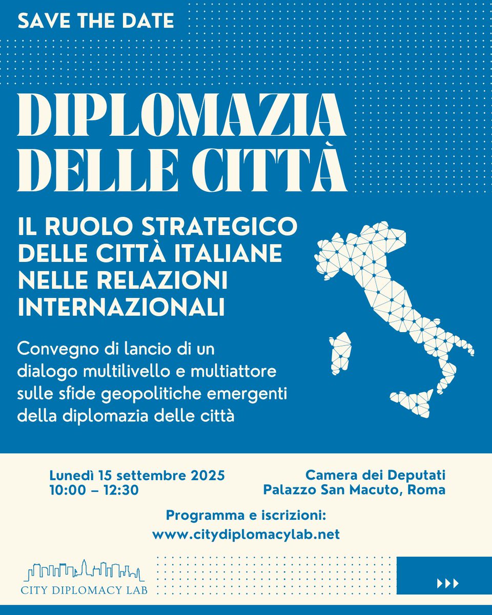 City Diplomacy Lab tweet media