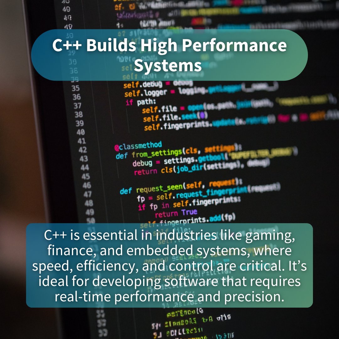 hexwired's tweet image. Becoming a C++ Developer can be difficult!
There are many things to consider like the various industries, degrees needed etc. Hexwired have put together a guide to help.
Read here➡️ ow.ly/6V6V50WzgUo
#HexwiredRecruitment #CDeveloper #CareerHelp #TechRecruitmentAgency