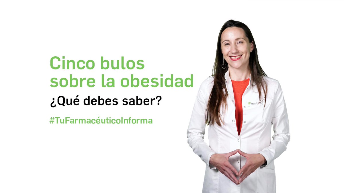 ❌ Desmontando mitos sobre la obesidad

La obesidad no es solo “comer mucho y moverse poco”. Es una enfermedad compleja y crónica.
➡️ ow.ly/Lczi30sOzh6

Una iniciativa de Farmacéuticos con la colaboración de <a href="/Medicina_TV/">Medicina Televisión</a>, Lilly  y <a href="/NovoNordiskES/">Novo Nordisk España</a>

#Obesidad