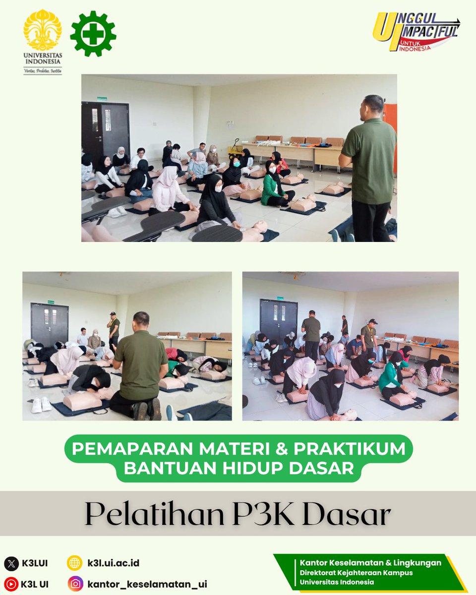 Kantor Keselamatan dan Lingkungan UI tweet media