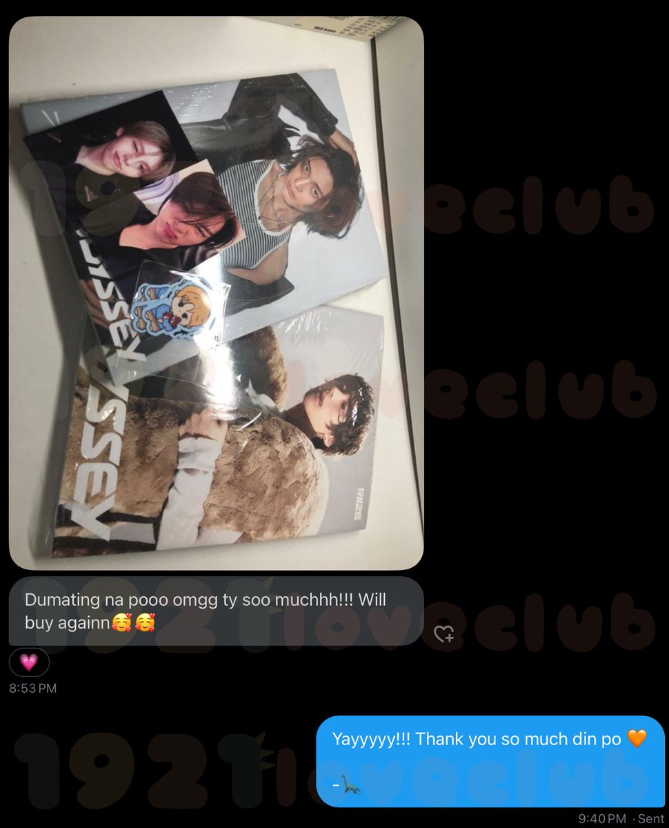 #1921Nice

Thank you for your trust and patience with us🧡