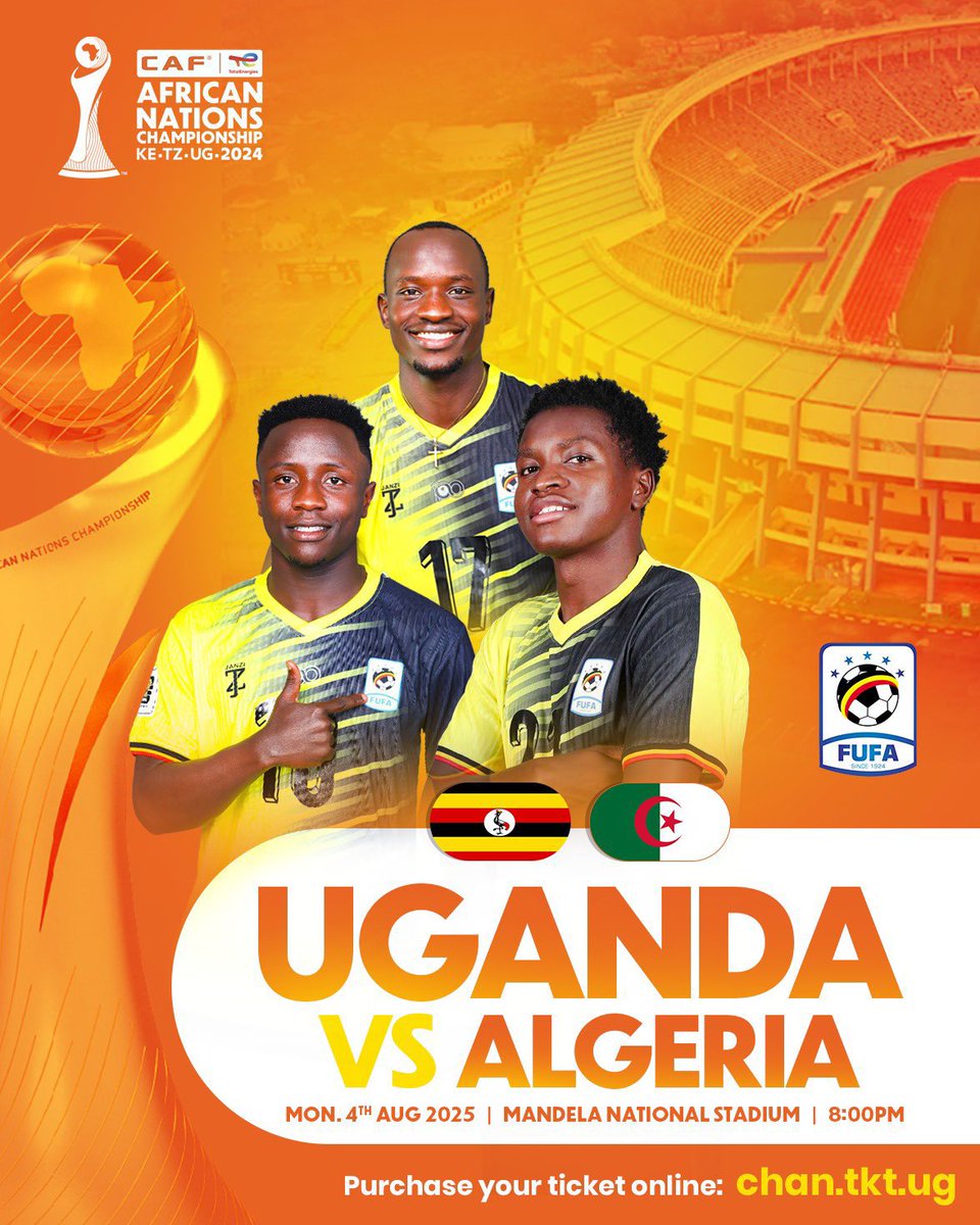 Best of luck <a href="/UgandaCranes/">Uganda Cranes</a>