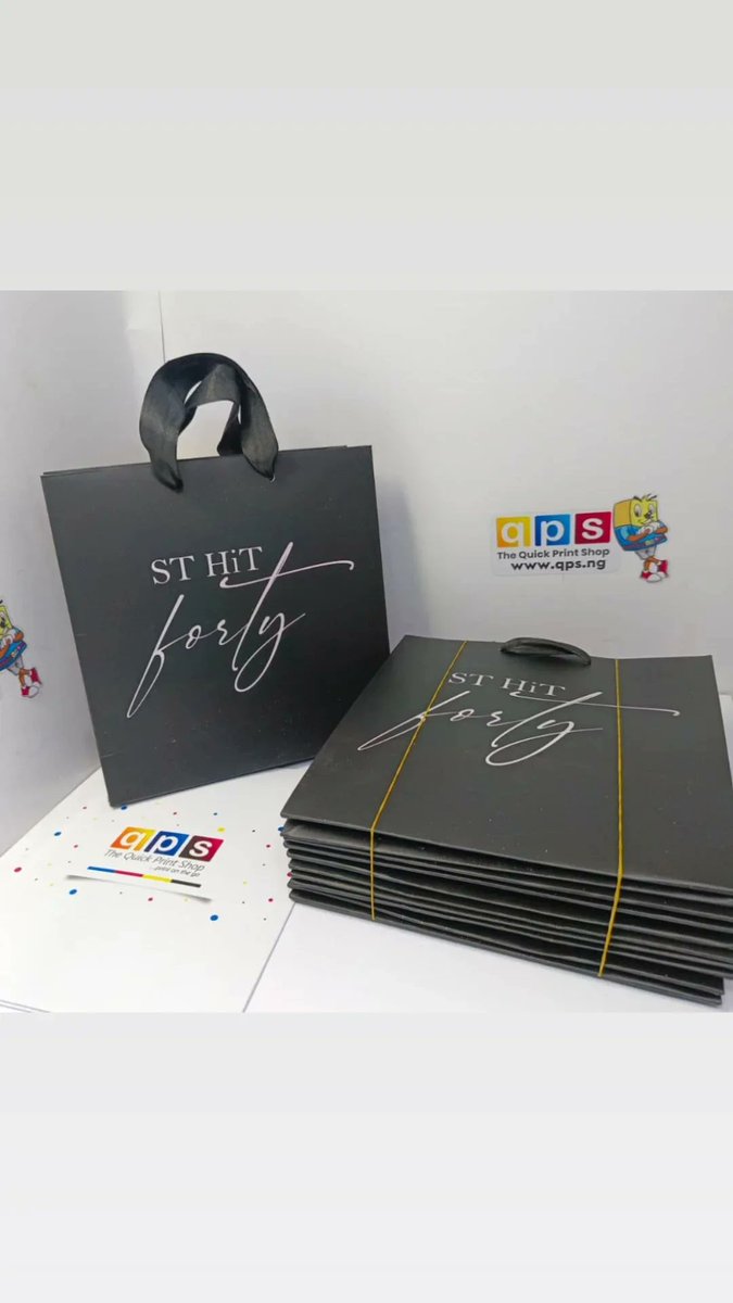 QuickPrintShopN's tweet image. Custom Made Carrier bag with Ribbon handle 
---------
Call/WhatsApp US: 08158848484
09022228280
08033338484 
--------
#PrintInProgress #QuickPrintMagic #ClientWork #CustomPrinting #PrintProcess #printingpress #printingbusiness #quickprinting #printers #printingjobs #QPS…