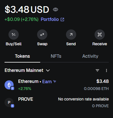 Gprove <a href="/SuccinctLabs/">Succinct</a> fellas!
I hope your $PROVE makes it safely to your wallet
Remember to stay cautious and don’t click on links from untrusted accounts

Only use official links from the Succinct Discord or X❗️