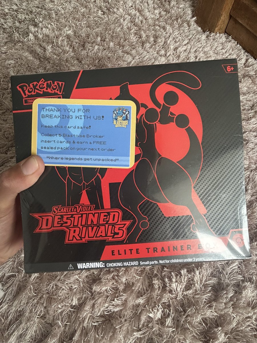 HUGE thank you to <a href="/BlastoiseBroker/">Blastoise Brokers</a> 

The eagle has landed! 👀

Make sure you check them out! 

Theyre streaming on <a href="/Whatnot/">Whatnot</a> this week,

Wednesday 6th @ 7PM (BST) to be precise 😉 

I’ll be there! 

Will you?