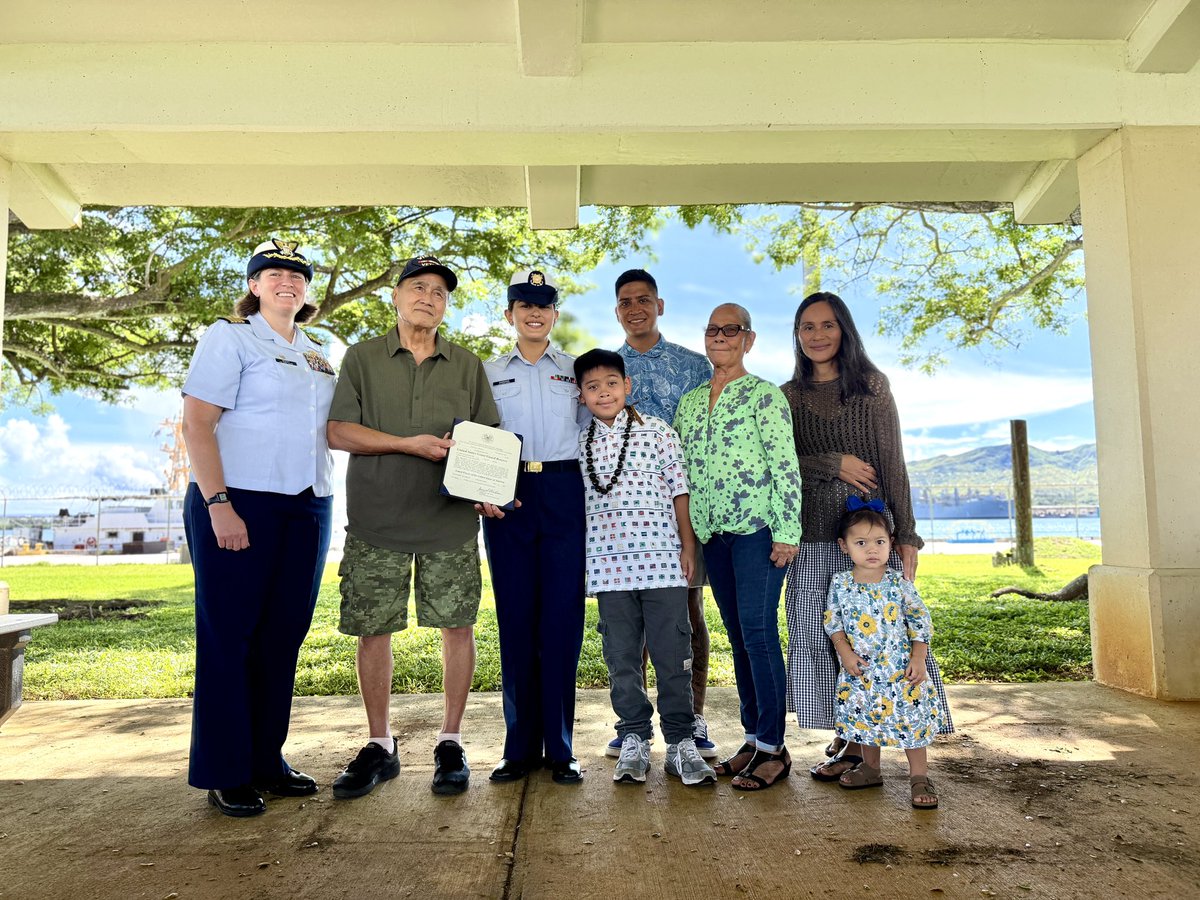 Huge congrats to Petty Officer 3rd Class Province Mariano, a proud daughter of Guam, stepping up to YN2 today! 

Just this PCS season, she's been integral as a yeoman, streamlining processes for departing and arriving crews—including those reporting early for our two new Fast