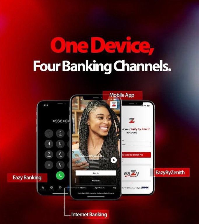 Mrfizzy_10's tweet photo. No more stress. No delays.
Zenith Bank digital channel is now faster, sharper and built for real time banking.
Use this links to sign up https://t.co/LCBY3JSzOc
OR
https://t.co/YbFhneqXmf
#ZenithBankDigitalChannel https://t.co/gPBXiFx1u8