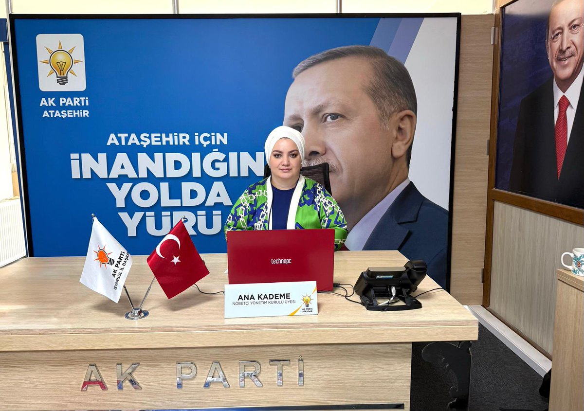 Ataşehir için her zaman nöbetteyiz!
Bugün İlçe Başkanlığımızda Nöbetçimiz 
İlçe Yönetim Kurulu Üyemiz 
Nazlı Özçelik

✍️ Soru ve görüşleriniz için kendisini ziyaret edebilir veya ☎️ 0216 575 34 34 numaradan kendisine ulaşabilirsiniz.

Nöbet Saatimiz 
⏰ 10:00-17:00