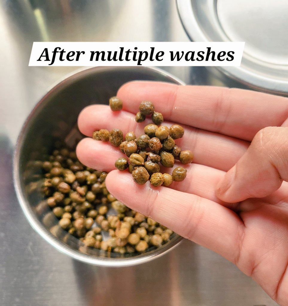 You must be thinking — why am I holding these tiny little dry cement balls in my hand?

 Am I about to eat this? 🤔
.
. 
 Oh yes, I am eating this.

 In fact, everyone in my house eats this. And it’s not cheap either — it costs around ₹2500 per kg! Yes, you heard it right.
What