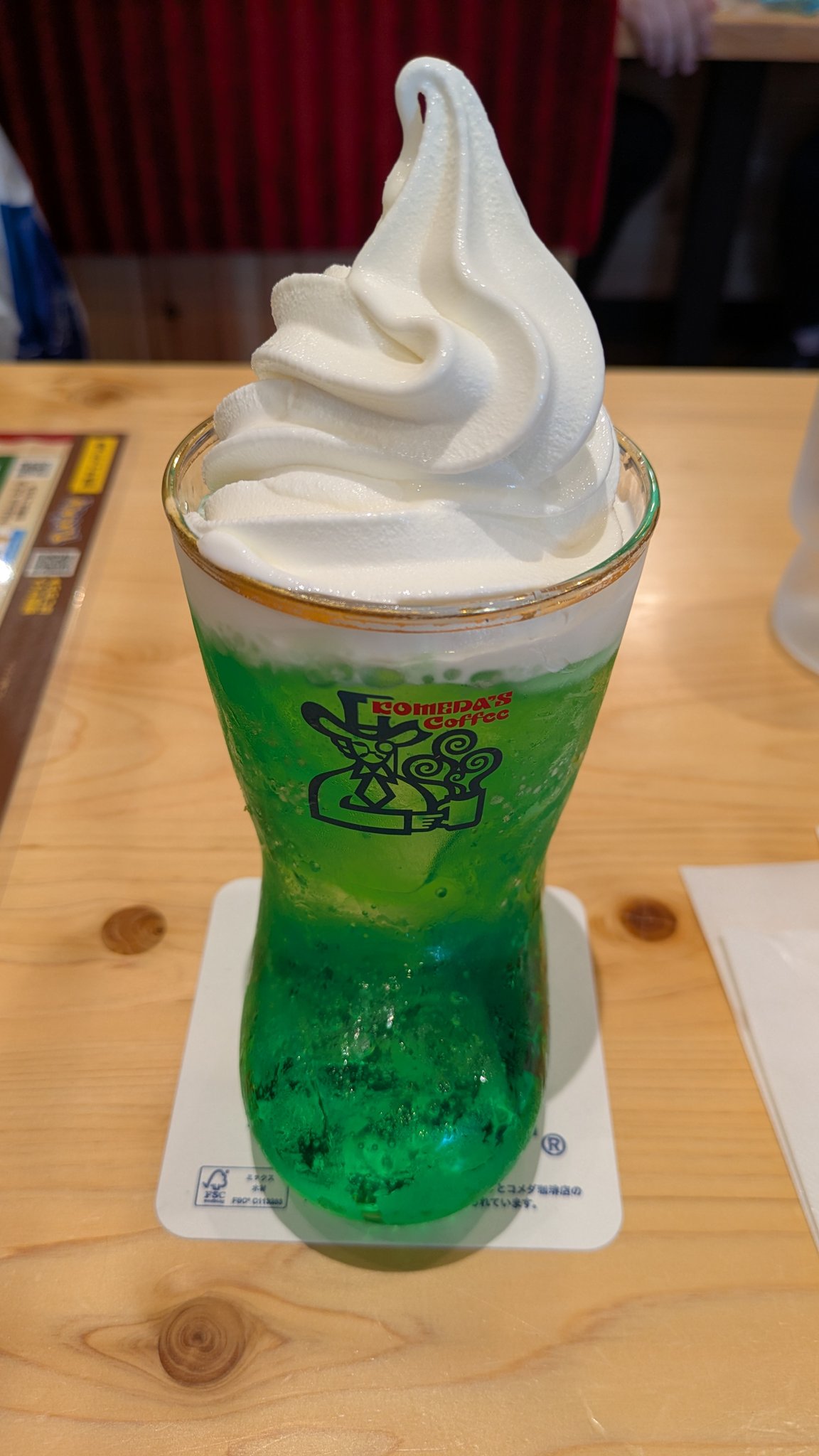 月の見える朝のクリームソーダ 月が見える朝のクリームソーダ - yakinasu1144 - BOOTH