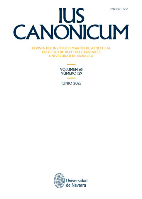 DISPONIBLE ONLINE

Revista Ius Canonicum
Volumen 65 📑  Número 129 (junio 2025)
⬇️
Acceso abierto para suscriptores
revistas.unav.edu/index.php/ius-…

<a href="/unavbiblioteca/">Biblioteca de la Universidad de Navarra</a>