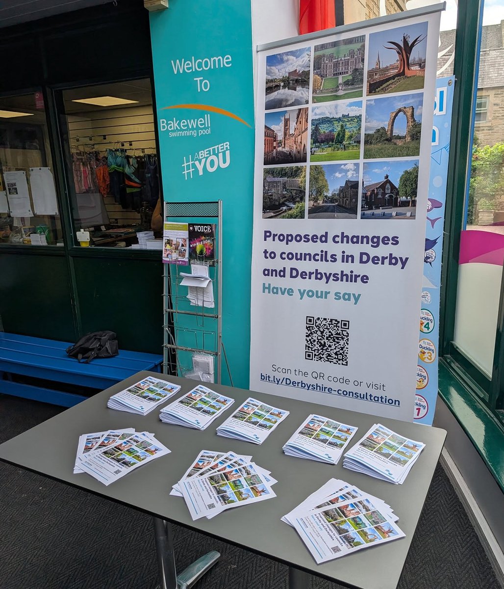 We're into the *FINAL WEEK* of a consultation where you can have your say on the most significant local government restructure in 50 years.

Find out more online about this Government-led reorganisation by reading our FAQs and taking part here 👇

derbyshiredales.gov.uk/LGR-yoursay