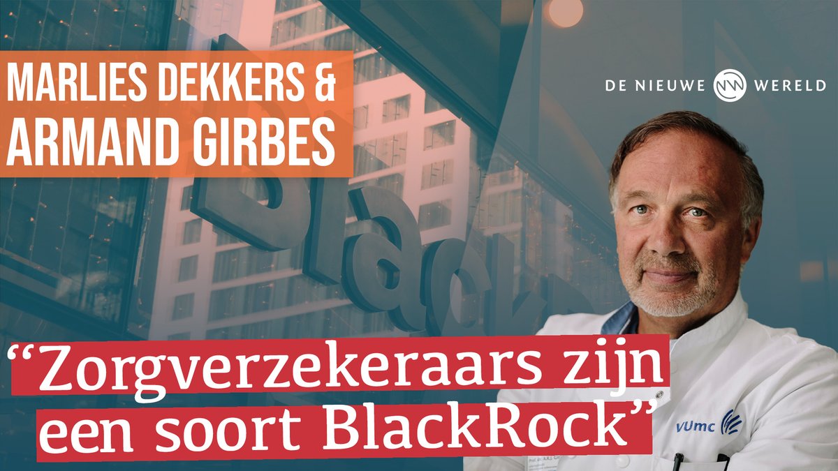 De Nieuwe Wereld (@de_nieuwewereld) on Twitter photo 'Het falen in de zorg ontleed', <a href="/marliesdekkers/">Marlies Dekkers</a> in gesprek met Hoogleraar intensive care geneeskunde <a href="/ArmandGirbes/">Armand Girbes</a> over zijn nieuwe boek 'Zieke zorg. De uitverkoop van de Nederlandse gezondheidszorg'.
🏥youtube.com/watch?v=y-4BOD… 'Het falen in de zorg ontleed', <a href="/marliesdekkers/">Marlies Dekkers</a> in gesprek met Hoogleraar intensive care geneeskunde <a href="/ArmandGirbes/">Armand Girbes</a> over zijn nieuwe boek 'Zieke zorg. De uitverkoop van de Nederlandse gezondheidszorg'.
🏥youtube.com/watch?v=y-4BOD…