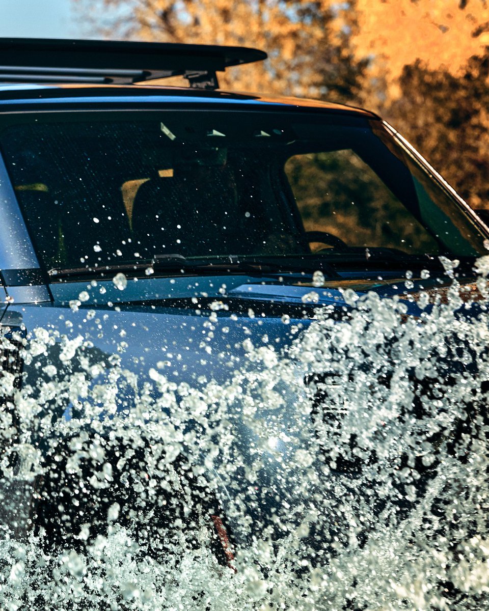 The path of least resistance.

With the ability to wade through up to 900mm of water, upstream is no challenge.

#Defender