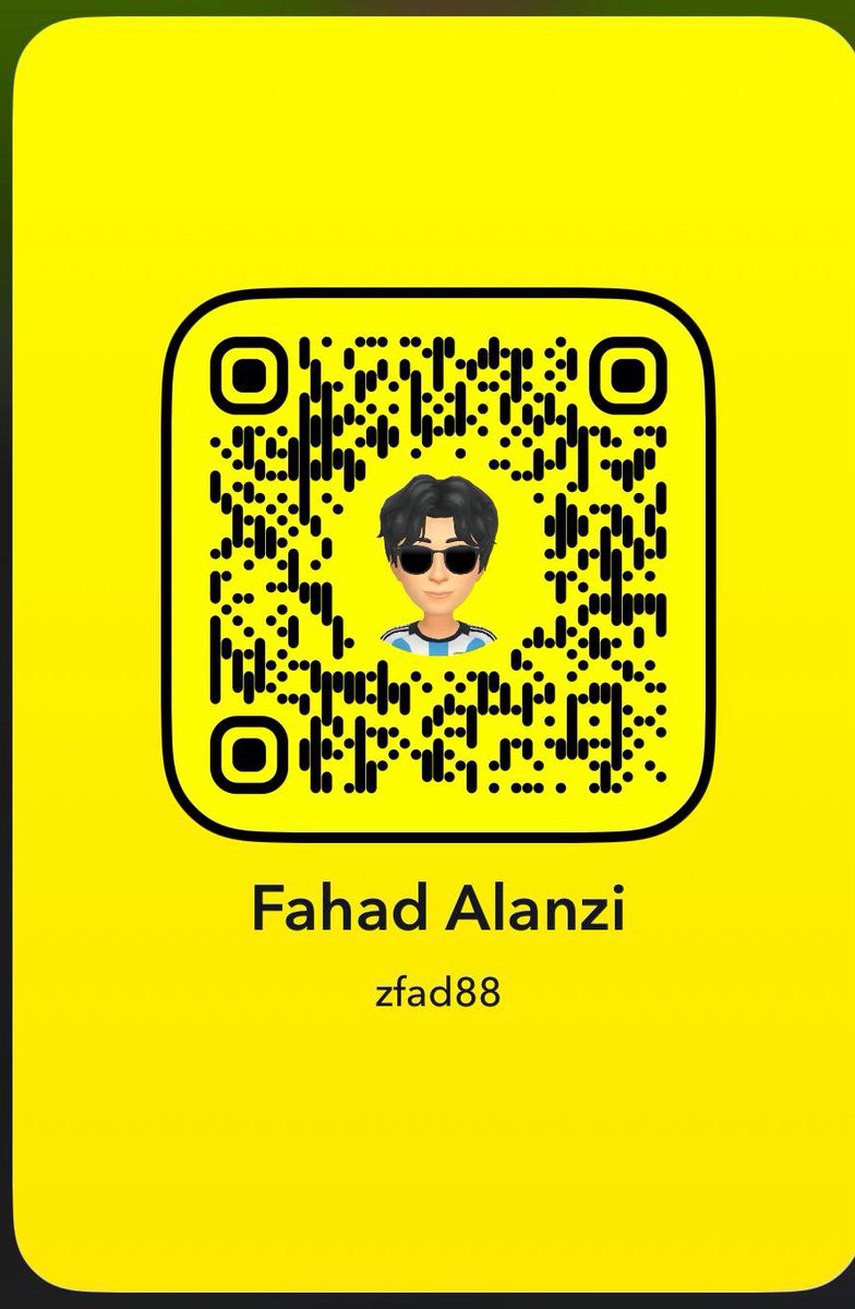 حياكم الله وتنورون لسناب 🌹

ماعدا ناصر لا اشوفك 

t.snapchat.com/rshlUxDw