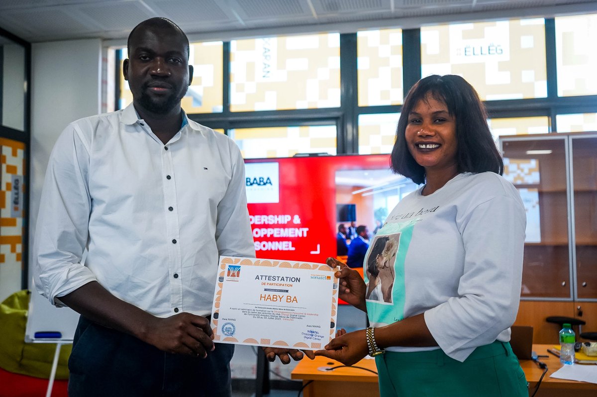 MahtarMbow's tweet photo. [#ODC_UAM] – Leadership &amp; Croissance personnelle pour le PATS de l’#UAM
Du 28 au 30 juillet 2025, le Personnel Administratif, Technique et de Service (PATS) de l’Université Amadou Mahtar Mbow a bénéficié d’une formation dynamique à l’#ODCUAM.
⬇️ https://t.co/oGg7ykuFjX