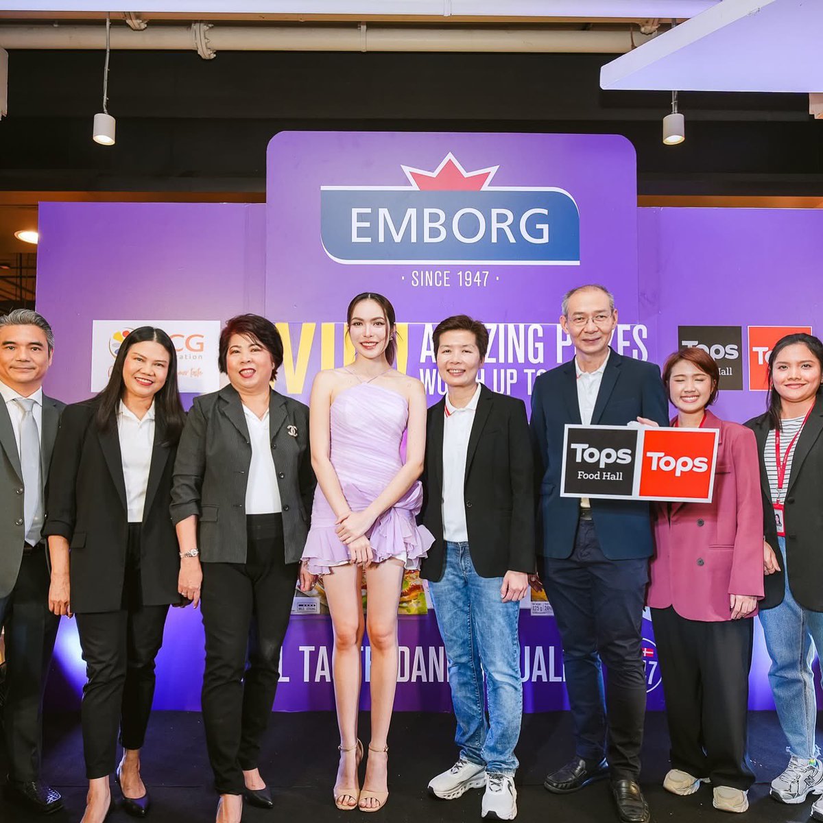 𝙲𝚑𝚊𝚛𝚕𝚘𝚝𝚝𝚎 𝚄𝚙𝚍𝚊𝚝𝚎𝚜 𝙸𝚗𝚜𝚝𝚊𝚐𝚛𝚊𝚖
   [IG Post: <a href="/itscharlotty/">Charlotte Austin</a> ] 

💬 :  EMBORG X CHARLOTTE 🧀💜

อีเว้นท์ที่เต็มไปด้วยรอยยิ้ม เสียงหัวเราะ และความอร่อย เพราะเมนูถูกรังสรรค์โดยเชฟผู้มากประสบการณ์ และผลิตภัณฑ์ที่พรีเมี่ยมของ EMBORG 

รังสรรค์เมนูโปรดง่ายๆ อร่อย