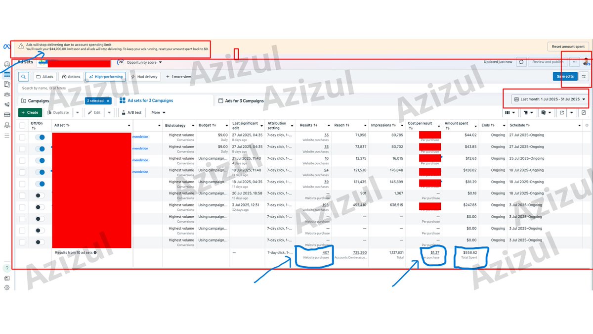 LearnWithAzizul's tweet image. “Around $44,700 has been spent on an ad account—doesn’t that tell you anything?”
#metaadsexpert #ecommerce #facebookadvertising #EcommerceTracking #admanger #digitalmarketing #digitalmarketingtips #digitalmarketingagency #DigitalMarketingBD #webanalytics #advertisingagency