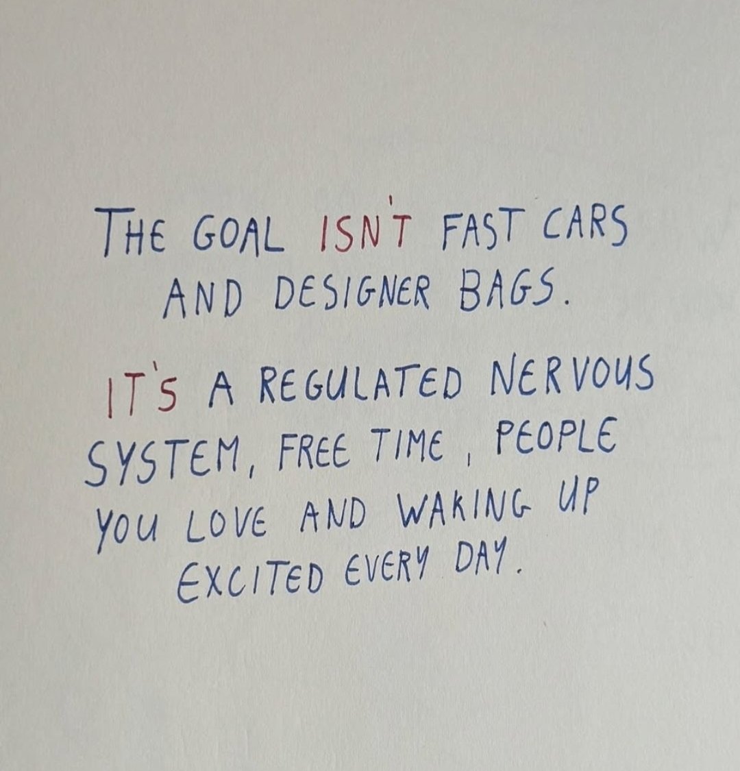 GM frens. ☀️

Remember what you're working towards.