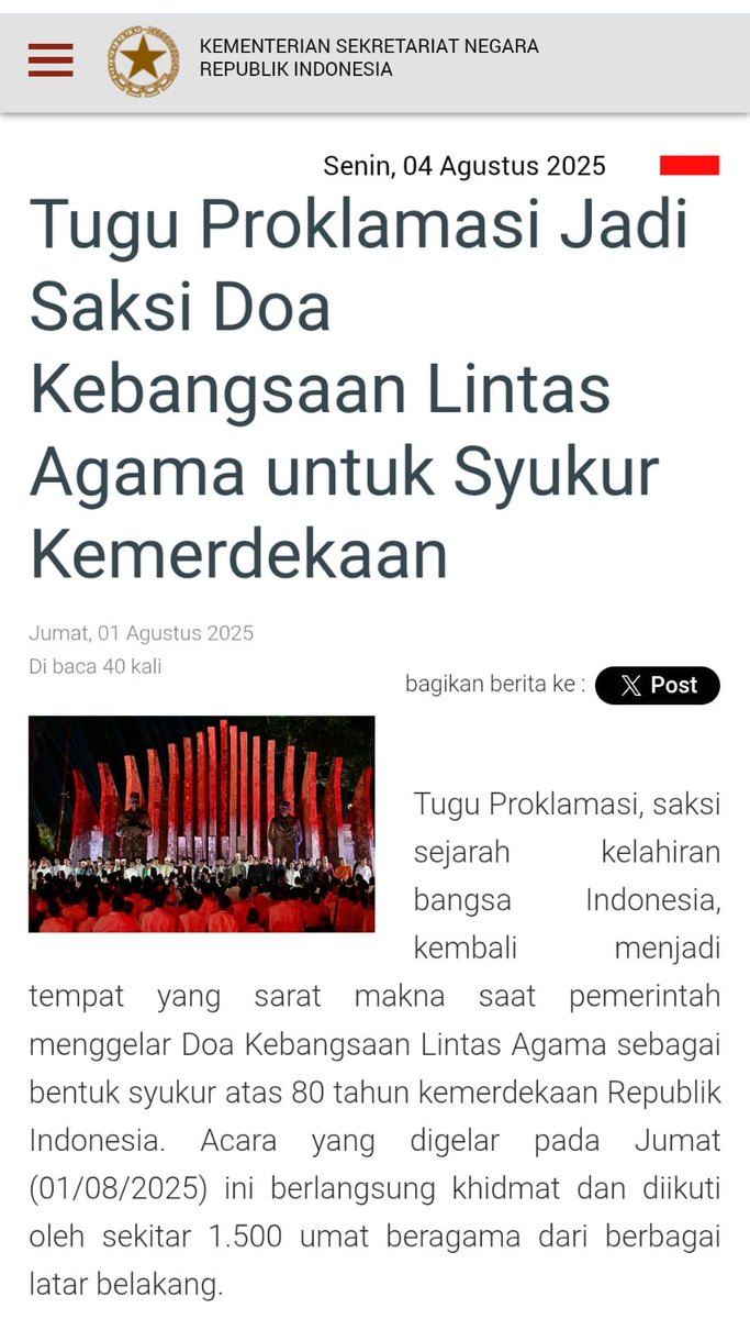 manopohh's tweet photo. Makin bangga deh! Internasional mulai menghargai keunggulan Indonesia. Yuk selalu berusaha untuk mewujudkan negara yang benar-benar berdikari dan dihormati!
Saatnya Kita Sinergi https://t.co/yCmpx27w5O