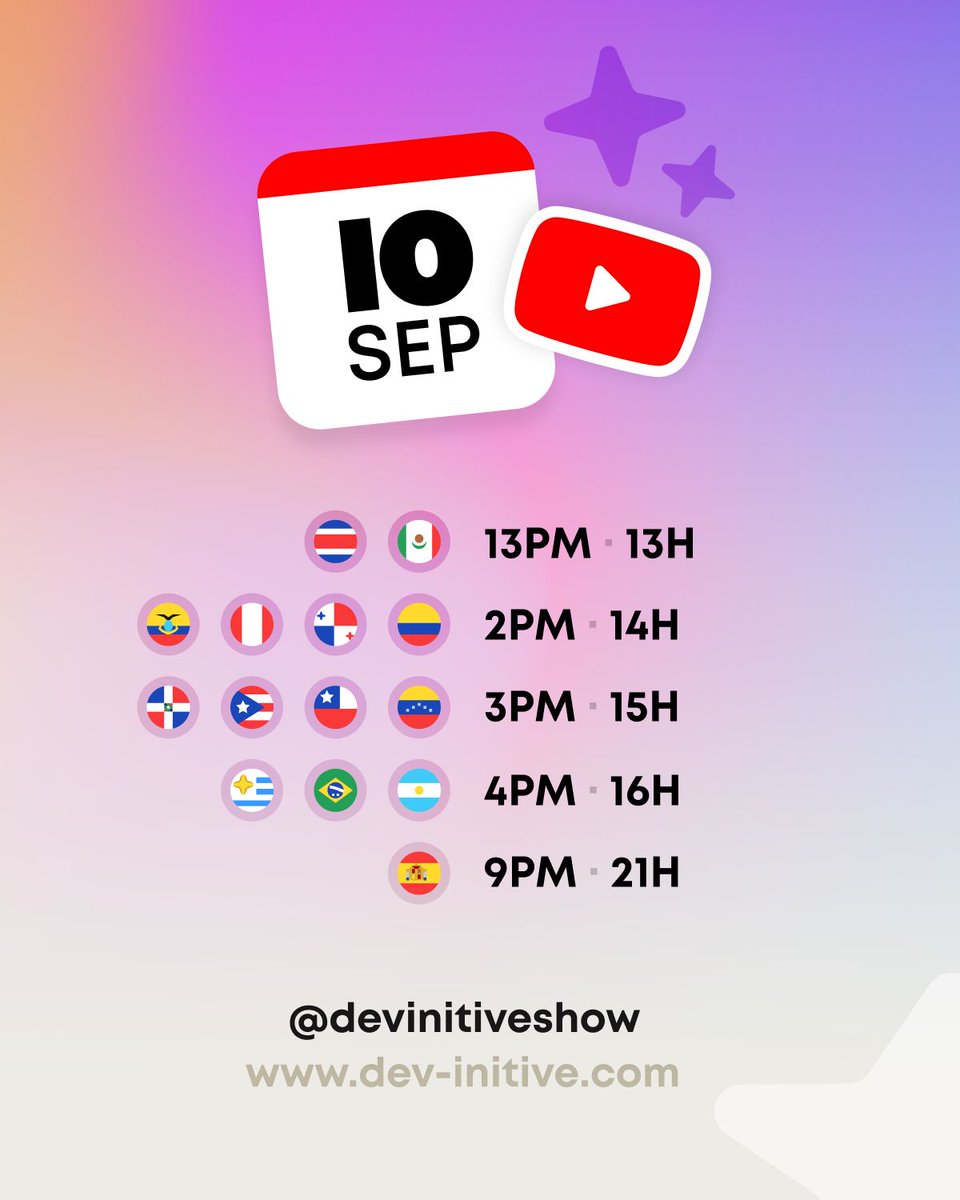 Genteee después de mucho curro os anunciamos el 🗓️ 10 de septiembre llega <a href="/devinitiveshow/">devINITIVE</a> , un evento dedicado a juegos indies españoles y de Latinoamérica 🎉

💻 Evento digital
🇪🇸 +70 tráilers de videojuegos indies de España y Latinoamérica
🕹️ ¡Con página oficial en Steam para