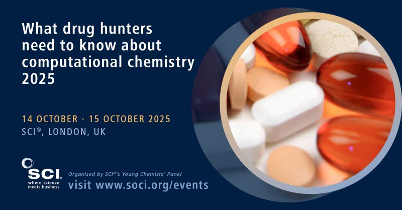 📢 Register Now: Early bird offer ends 9 Sept! lnkd.in/e_TCgd42

We're hosting a follow up to our 2023 conference on computational chemistry for drug hunters. Perfect for academic and industry researchers looking to expand their understanding of computational techniques.