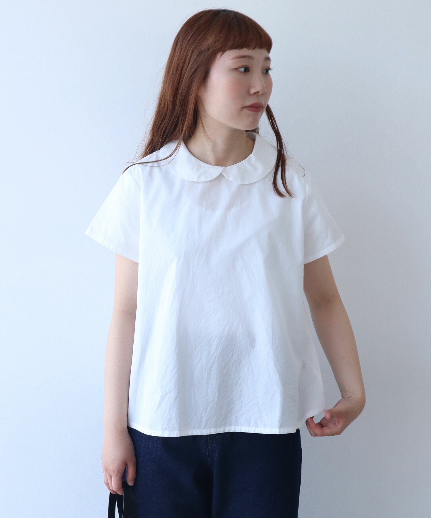 ビュルデサボン　半袖シャツ　新品未使用　ノーカラー　web限定カラー アンビデックスストア on X: 