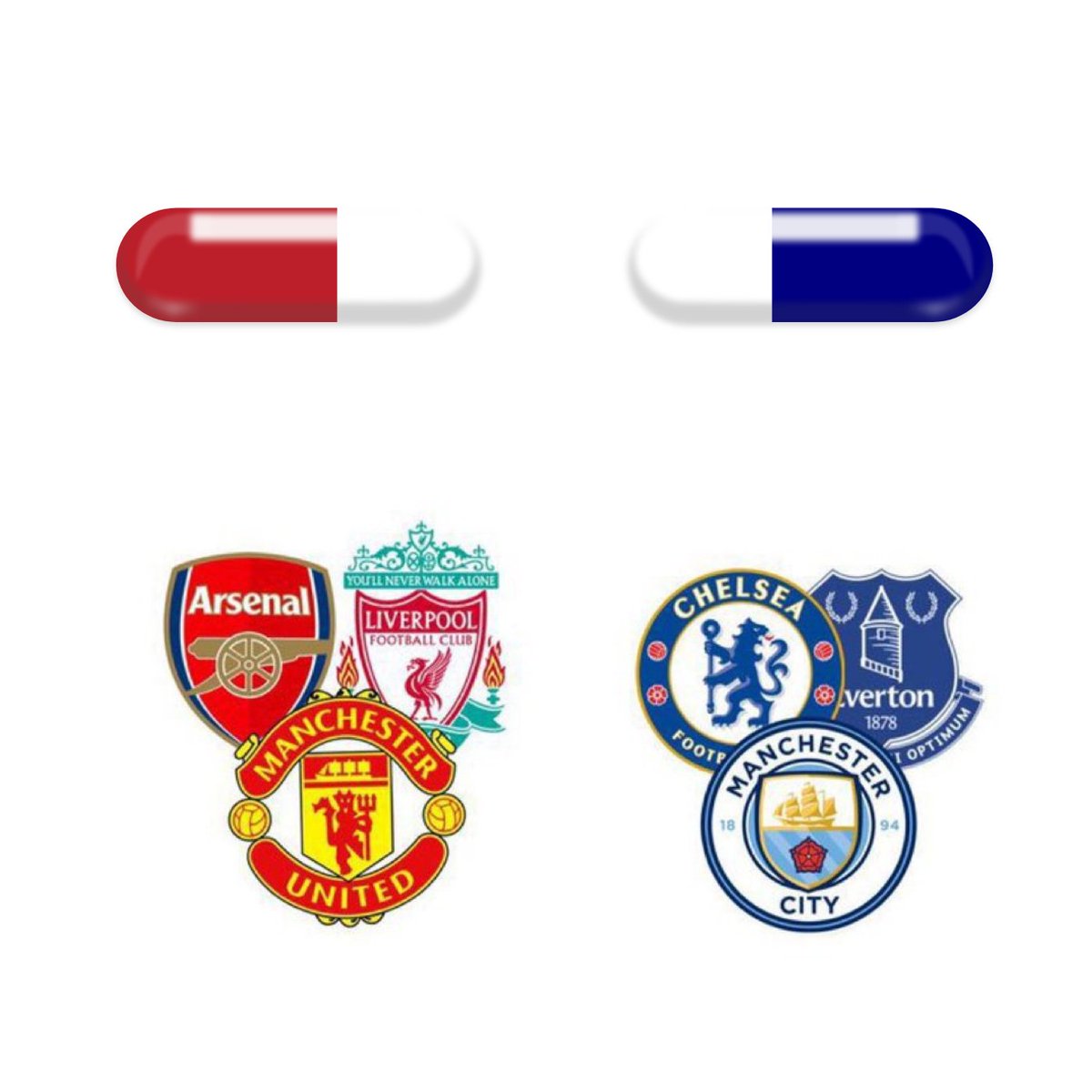 Choose one pill 
Red pill or blue pill