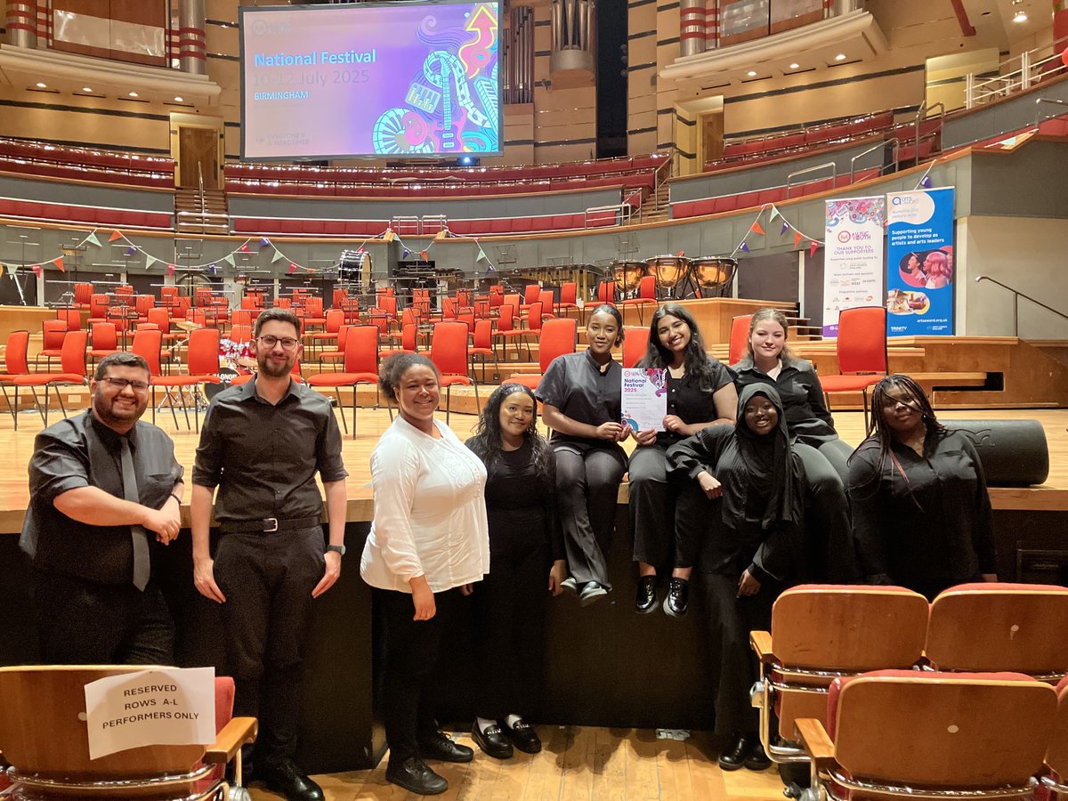 Dixons Academies Trust (@dixonsacademies) on Twitter photo We’re thrilled to celebrate the success of <a href="/DixonsTA/">Dixons Trinity Academy</a>'s vocal group after their stunning performance at Birmingham’s Symphony Hall for the #MusicForYouth National Festival. Next stop? The #SchoolProms at the Royal Albert Hall in October (fingers crossed!) 🤞
#YouthMusic #MusicEd We’re thrilled to celebrate the success of <a href="/DixonsTA/">Dixons Trinity Academy</a>'s vocal group after their stunning performance at Birmingham’s Symphony Hall for the #MusicForYouth National Festival. Next stop? The #SchoolProms at the Royal Albert Hall in October (fingers crossed!) 🤞
#YouthMusic #MusicEd