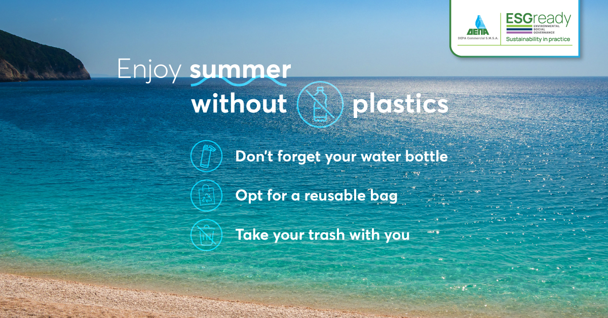 ✅ Environmental responsibility is not just an action — it's a mindset.
Let’s make our summer more sustainable, with less plastic and greater environmental awareness.

#ESGReady #DEPACommercial