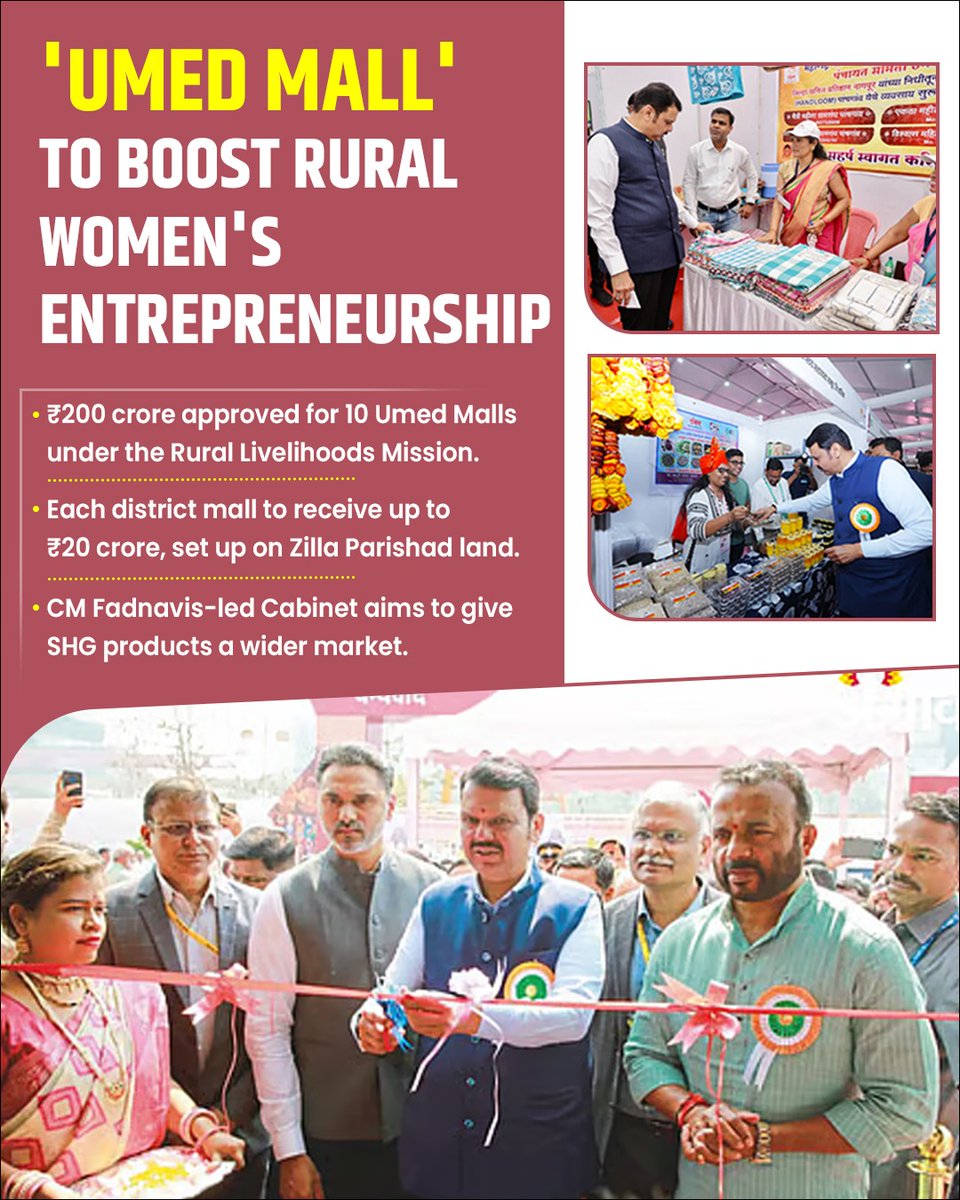 सत्य_अन्वेषी🇮🇳 (@iak1707) on Twitter photo Rural women entrepreneurs get momentum via Umed Mall network. Kudos Deva Bhau! <a href="/Dev_Fadnavis/">Devendra Fadnavis</a> Rural women entrepreneurs get momentum via Umed Mall network. Kudos Deva Bhau! <a href="/Dev_Fadnavis/">Devendra Fadnavis</a>