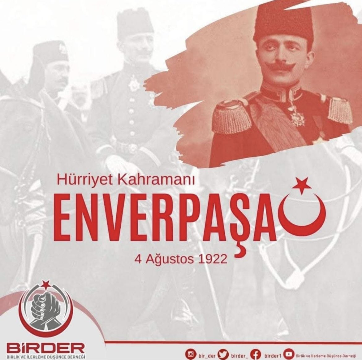 Müjdat Öztürk (@mujdatozturk34) on Twitter photo Niçin Enver Paşayı sahipleniyoruz?
Türk tarihi çok büyük bir tarihtir. 
Her büyük milletin tarihinde olduğu gibi Türk tarihinin değişik dönemlerinde büyük haksızlıklara maruz kalmış isimler vardır. 
Bu isimler haksızlığa maruz kaldıkları gibi ölümlerinden sonra da yıllarca Niçin Enver Paşayı sahipleniyoruz?
Türk tarihi çok büyük bir tarihtir. 
Her büyük milletin tarihinde olduğu gibi Türk tarihinin değişik dönemlerinde büyük haksızlıklara maruz kalmış isimler vardır. 
Bu isimler haksızlığa maruz kaldıkları gibi ölümlerinden sonra da yıllarca