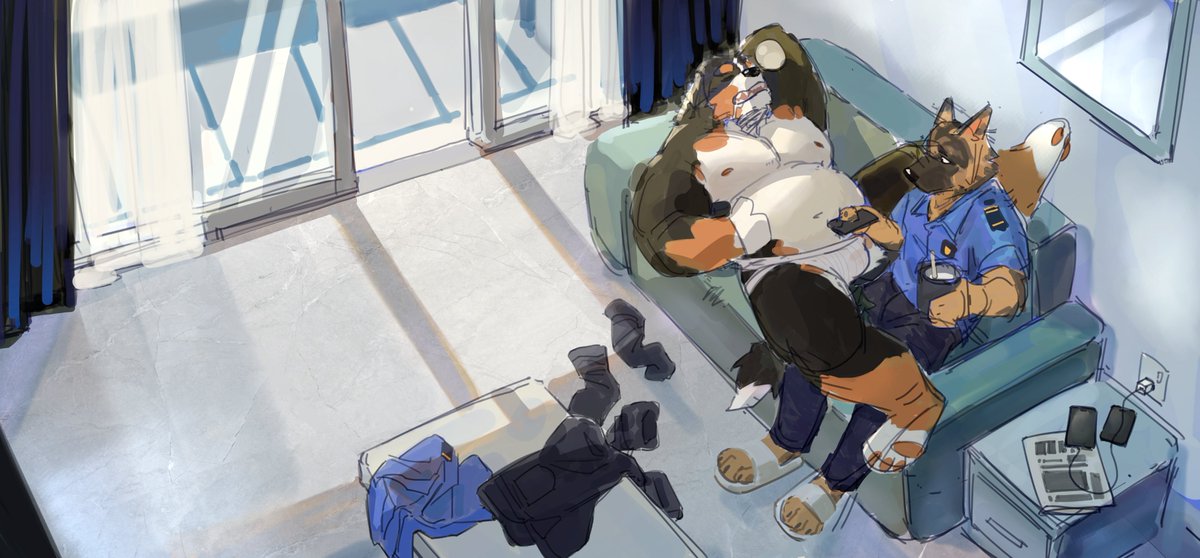 午休而已有必要脱成这样吗