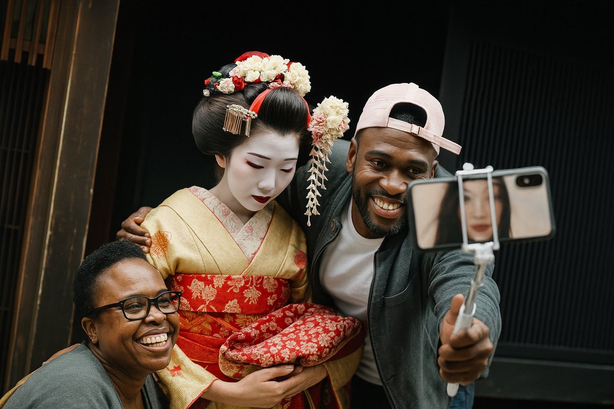 ShadowsOfJapan's tweet image. In Kyoto’s flower districts, Geisha still face prejudice despite their cultural prestige.

#Geisha #Maiko #KyotoJapan #JapaneseCulture #Tradition #UntoldTruth