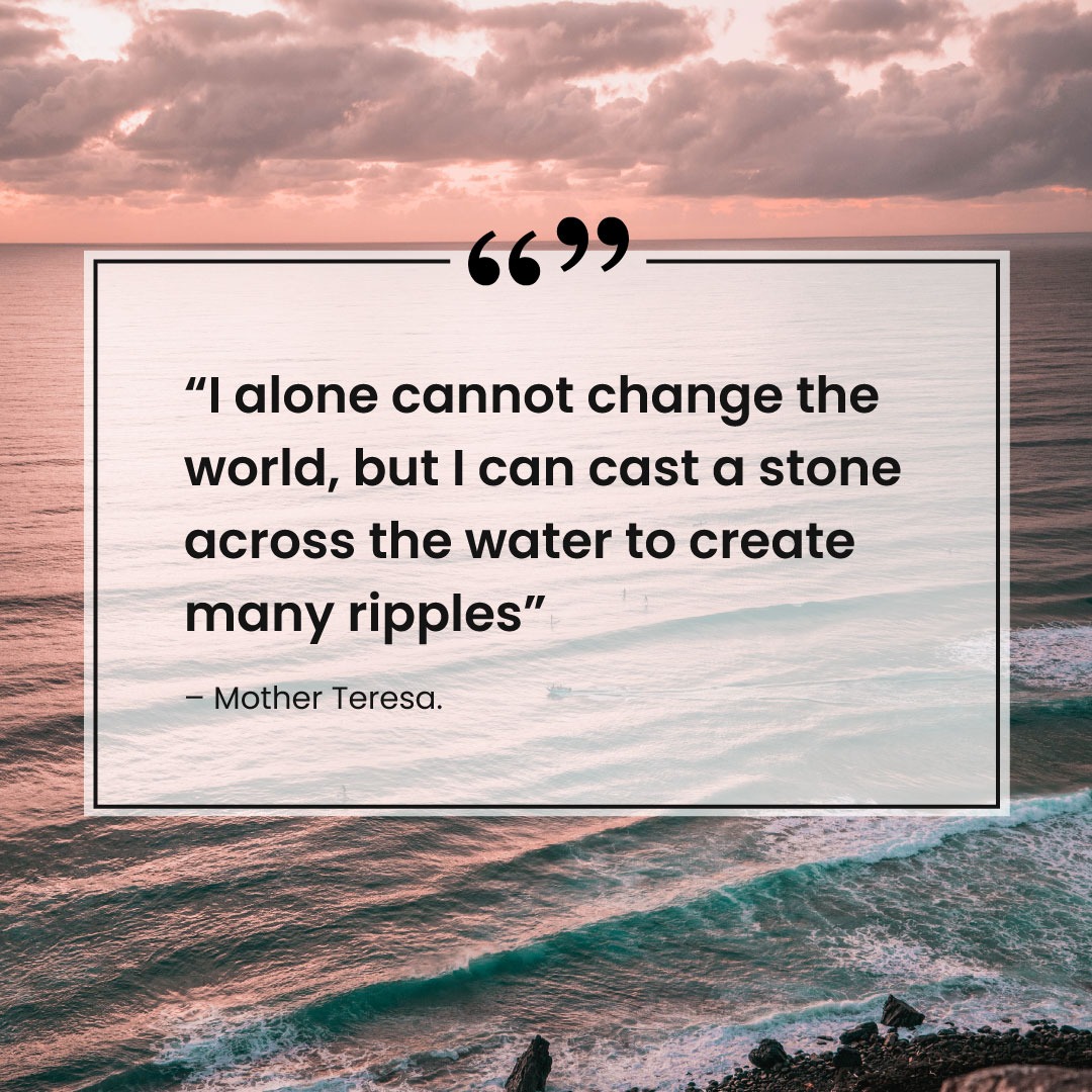 Birminghamloca3's tweet photo. Never think that what you do to help is too small. Your actions have a ripple effect and can yield unimaginable returns.

#quoteoftheday #motivationalquotes https://t.co/SBwZ1sxdXU